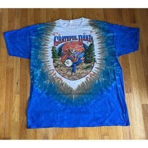 Vintage 2000 Grateful Dead Banjo 1994 Fall Tour Reprint Tie Dye 5XL NWOT Band